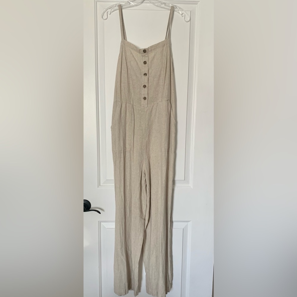 🆕Natural beige jumpsuit